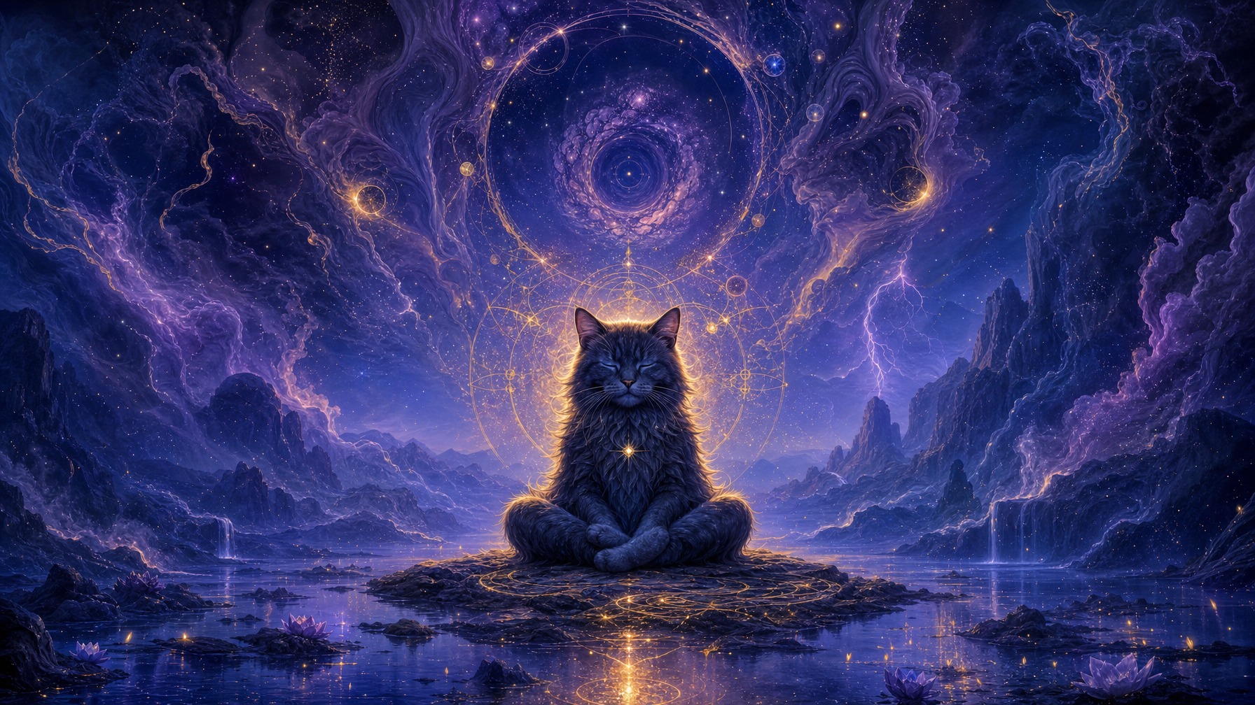 Grounding Presence Amidst Chaos