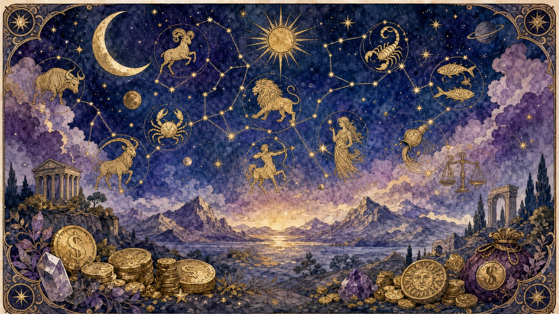 Ways Each Zodiac Sign Can Attract Abundance and Wealth