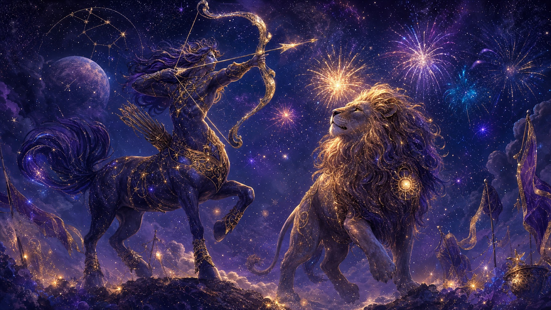 Sagittarius and Leo: Fun and Excitement