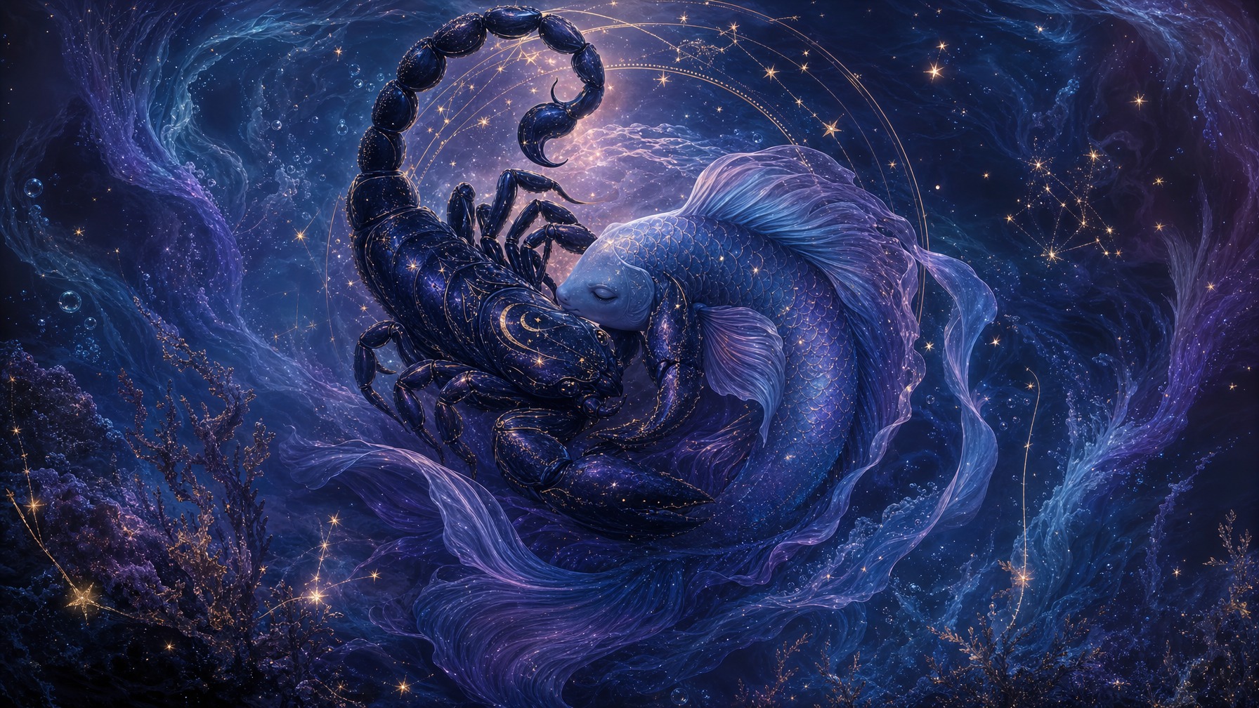 Scorpio and Pisces: Intense Emotional Resonance