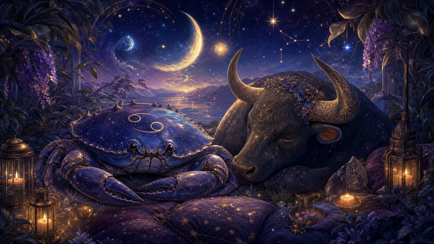Cancer and Taurus: Nurturing Bonds Flourish