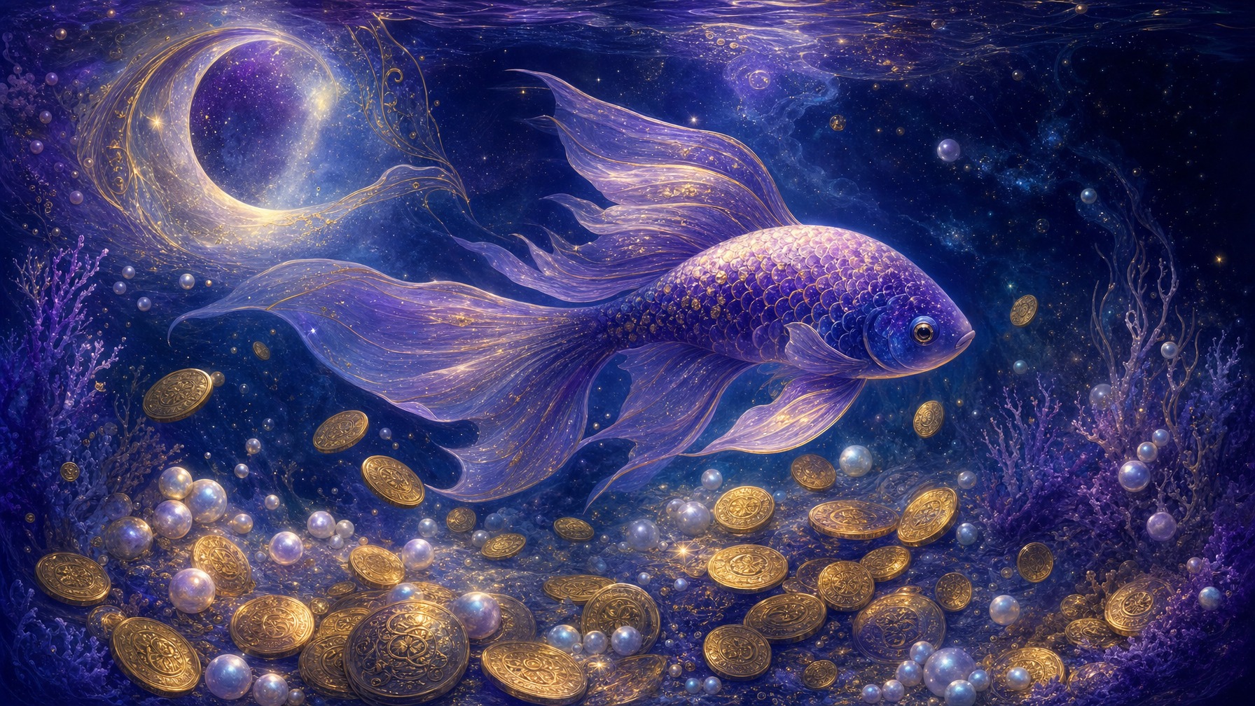 Pisces: Intuition Guides Wealth Creation
